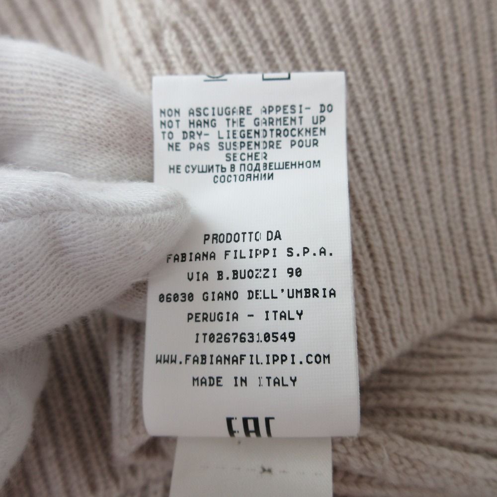 カシミヤ100％ 畔ニット