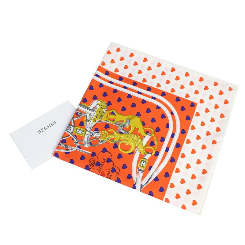 HERMES エルメス カレ45 ペイヴメント スカーフ ガヴロッシュ 美品 HERMES エルメス スカーフ ガヴロッシュ GAVROCHE TWILL 45×45