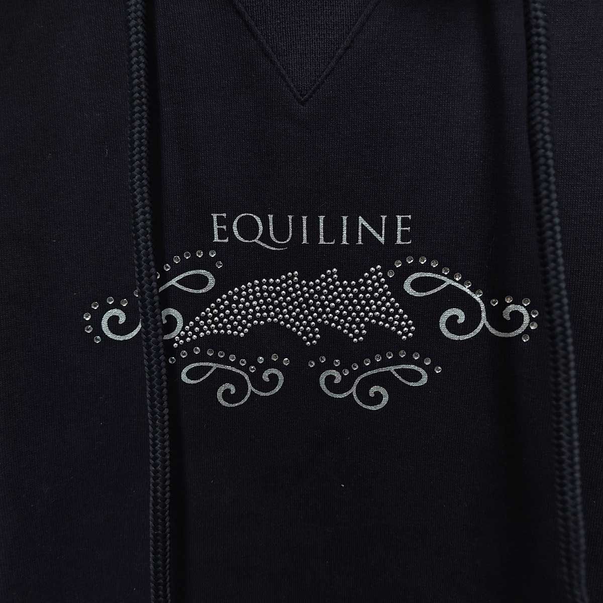 【未使用】エクイライン EQUILINE MUJER FUNNY スウェット パーカー S レディース 乗馬 馬術