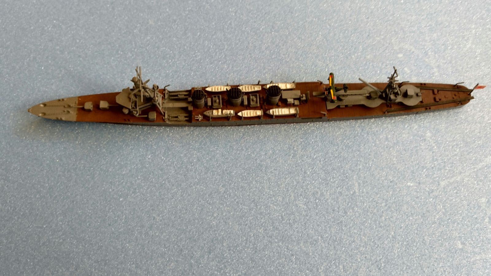 魅了 日本海軍 軽巡洋艦 球磨 1/700 完成品 (銘板付き) 日本 - www