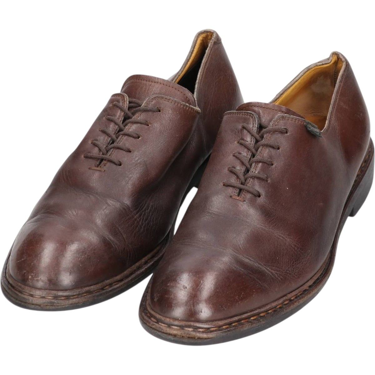 古着 パラブーツ PARA BOOT プレーントゥシューズ フランス製 8 メンズ26.5cm相当|saa014370