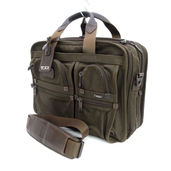 TUMI | トゥミ ビジネスバッグ エクスパンダブルミディアム ラップトップ ダークブラウン 26541BH バッグ|バック|BAG|鞄|カバン ブランド