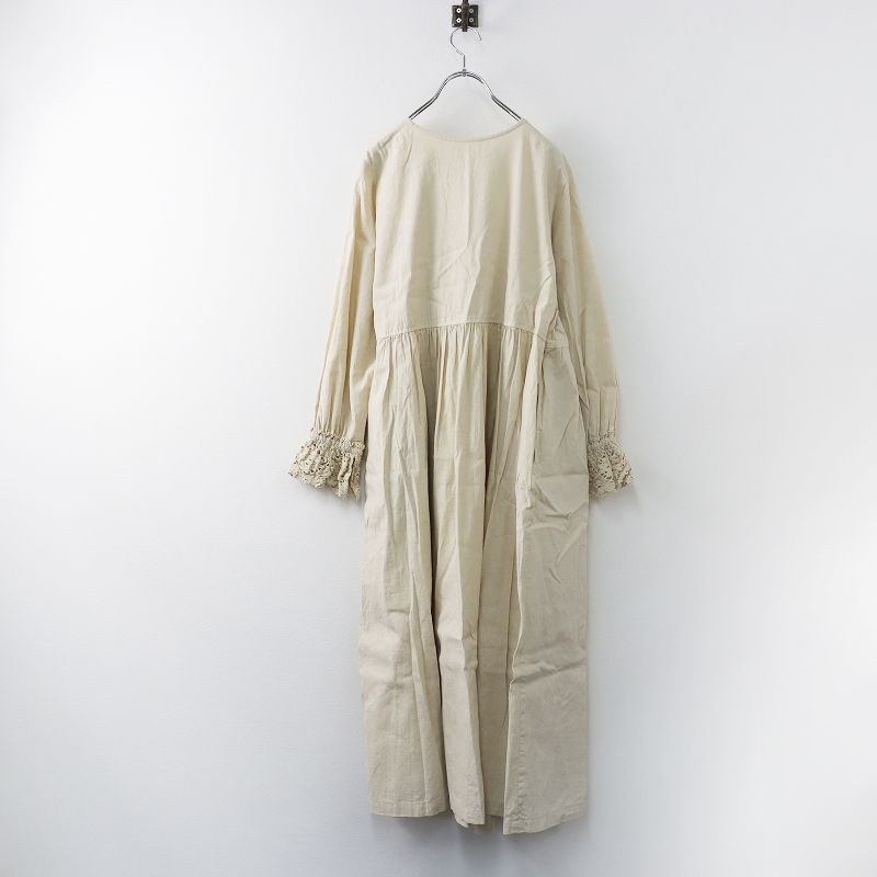 ネストローブ nest Robe 極美品 2023SS 【UpcycleLino】レースフレア ...