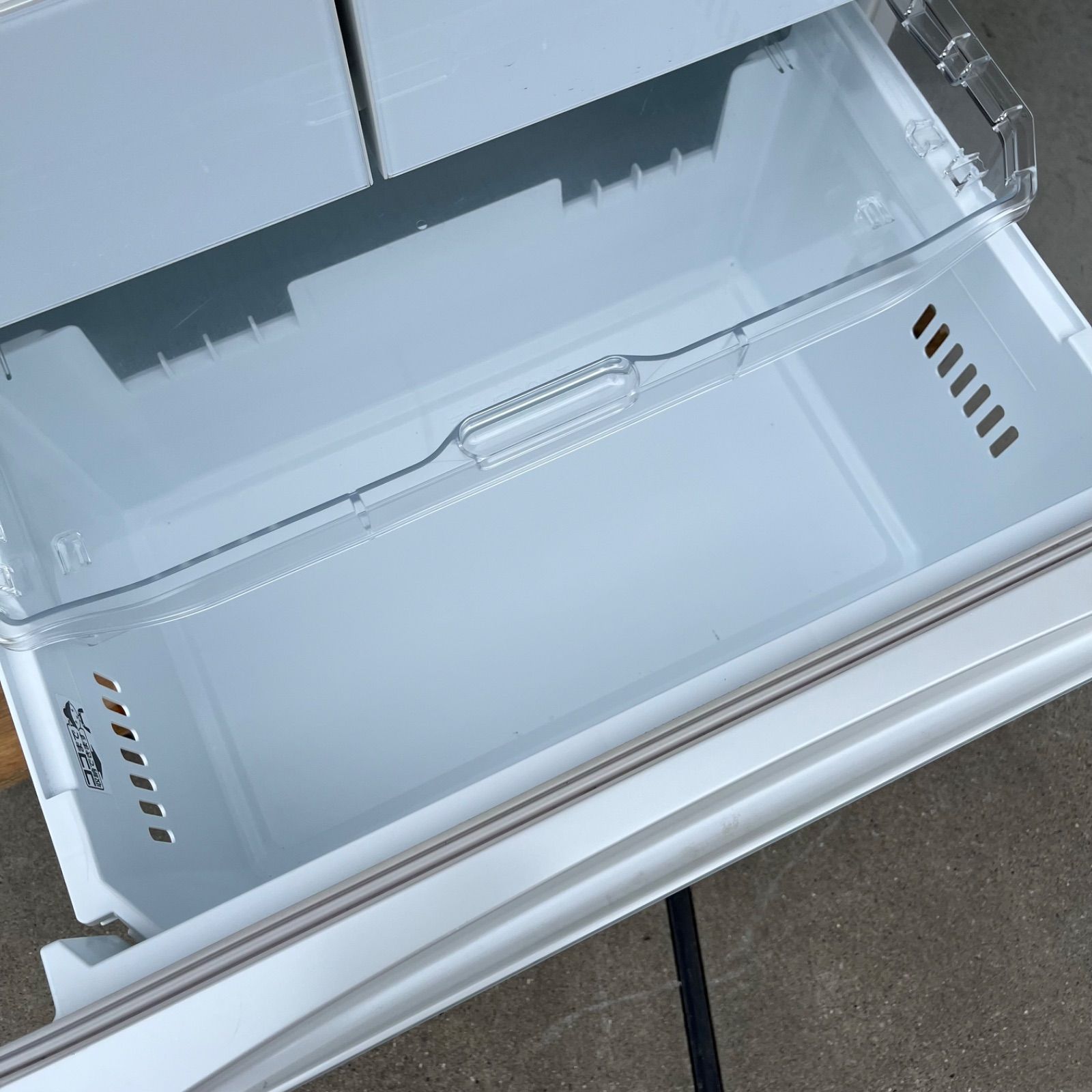 【らいらい】引取り限定 冷蔵庫 TOSHIBA GR-H460FV 引き取り限定❗️】東芝 冷蔵庫 GR-H460FV ホワイト 白 大型