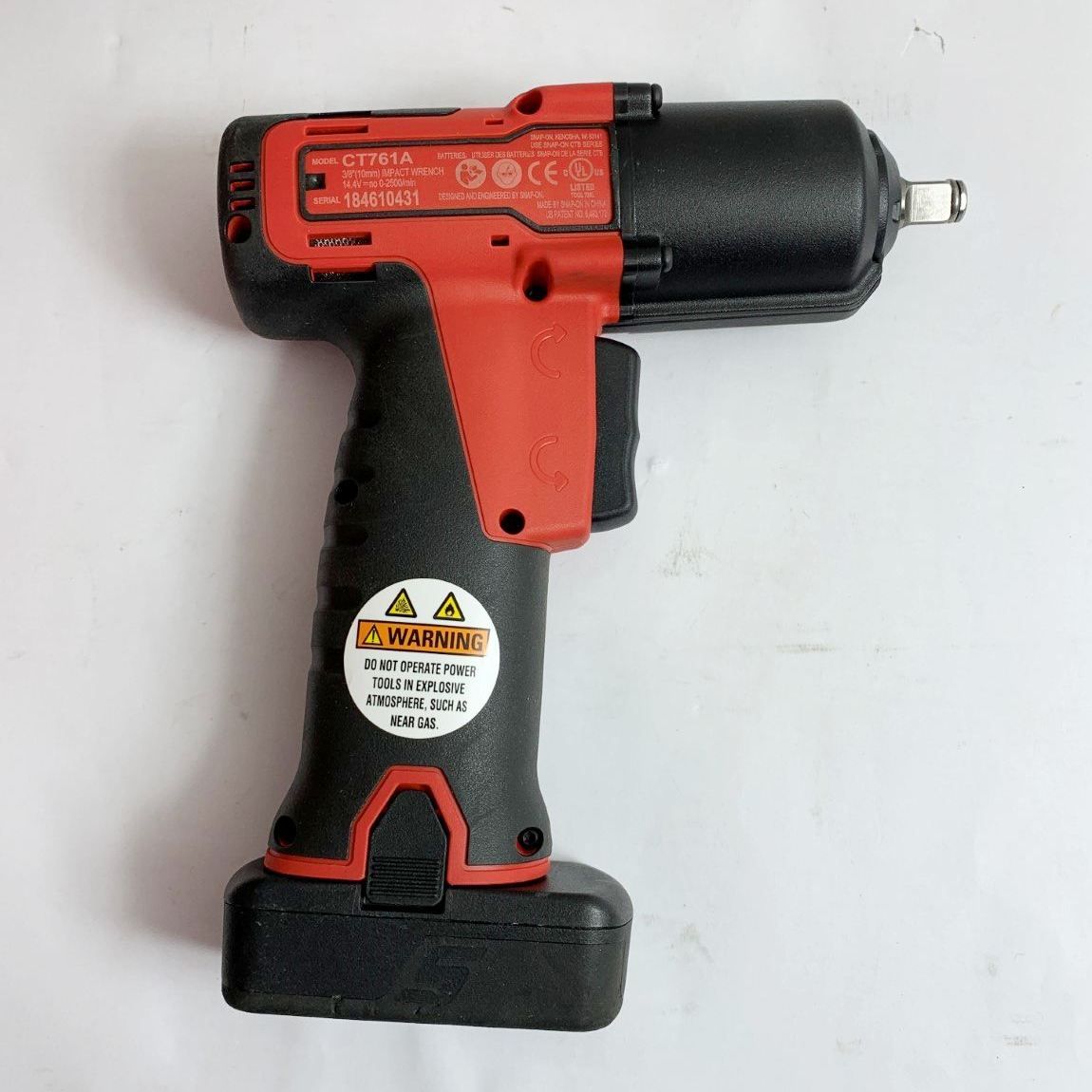 Snap-on スナップオン CTJ761AE 14.4V コードレスインパクト Snap-on スナップオン CTJ761AE 14.4V コードレスインパクト