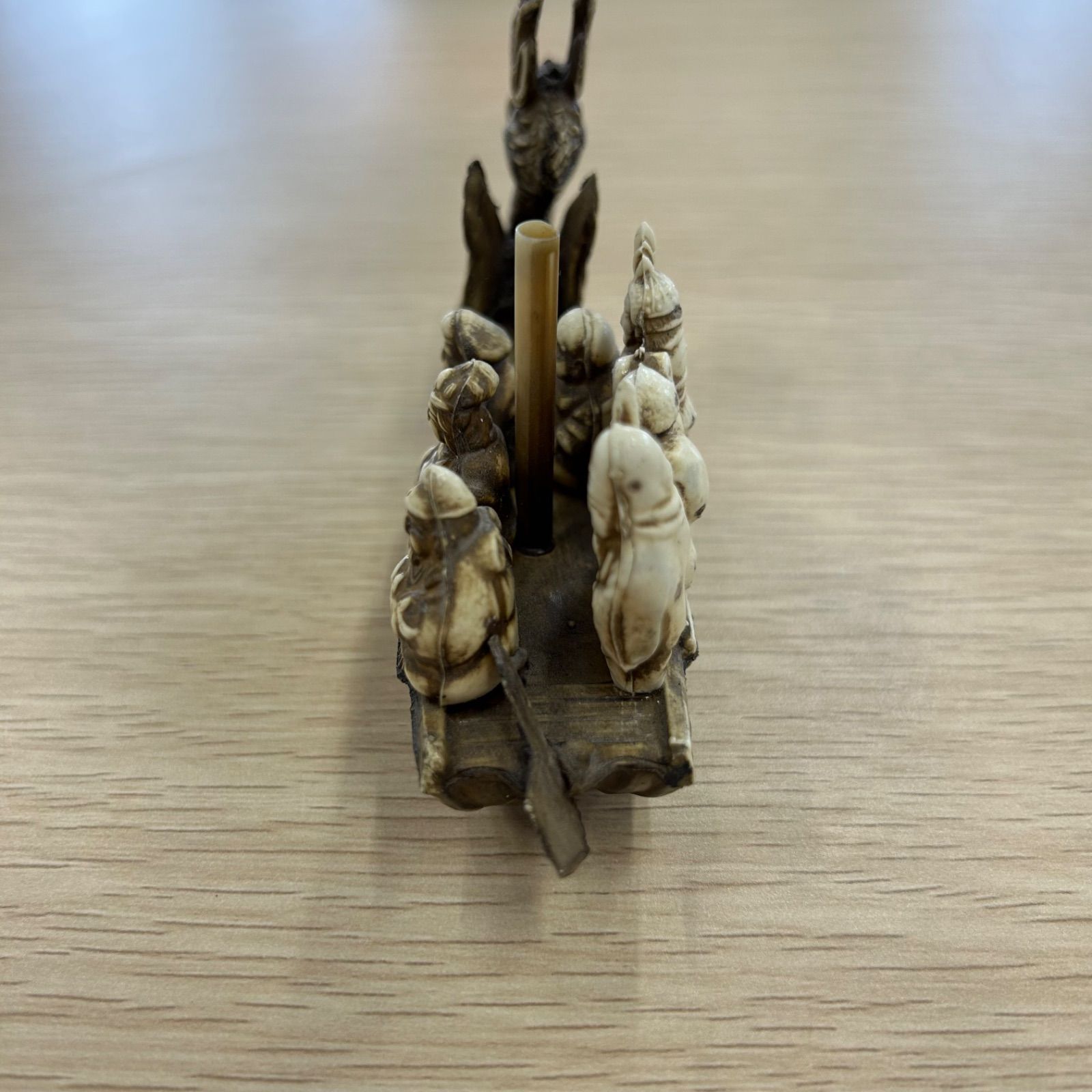 昭和レトロ 七福神 龍神 宝船 縁起物 セルロイド インテリア