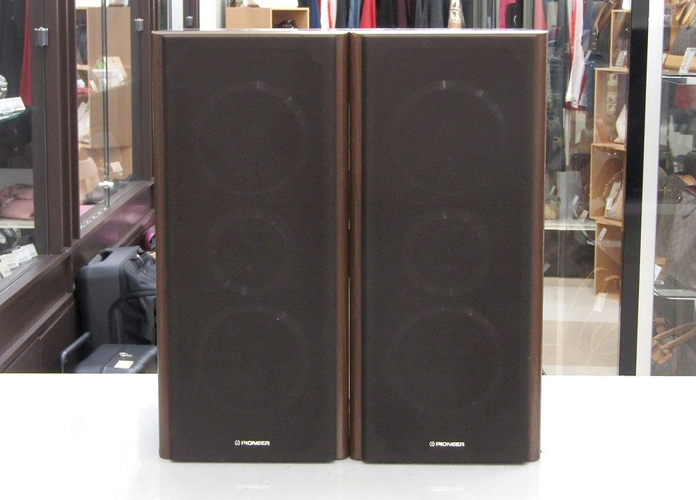 Pioneer パイオニア スピーカーペア S-55T 2Way3スピーカー バスレフ方式 ブックシェルフ型 6Ω