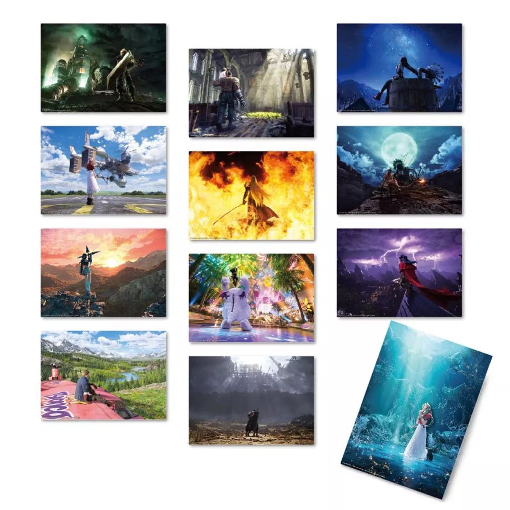 ポスター 全12種セット ファイナルファンタジー VII リバース ミニクリアポスター