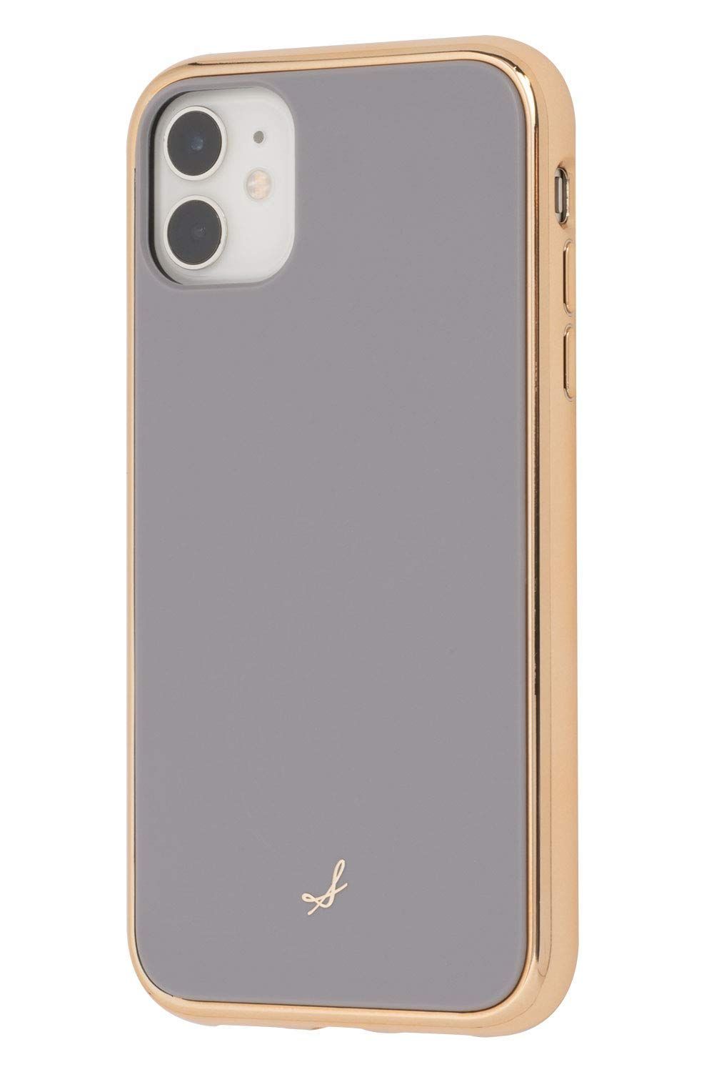 新品 salisty iPhone 11 ケース 耐衝撃 マットカラー [グレー]