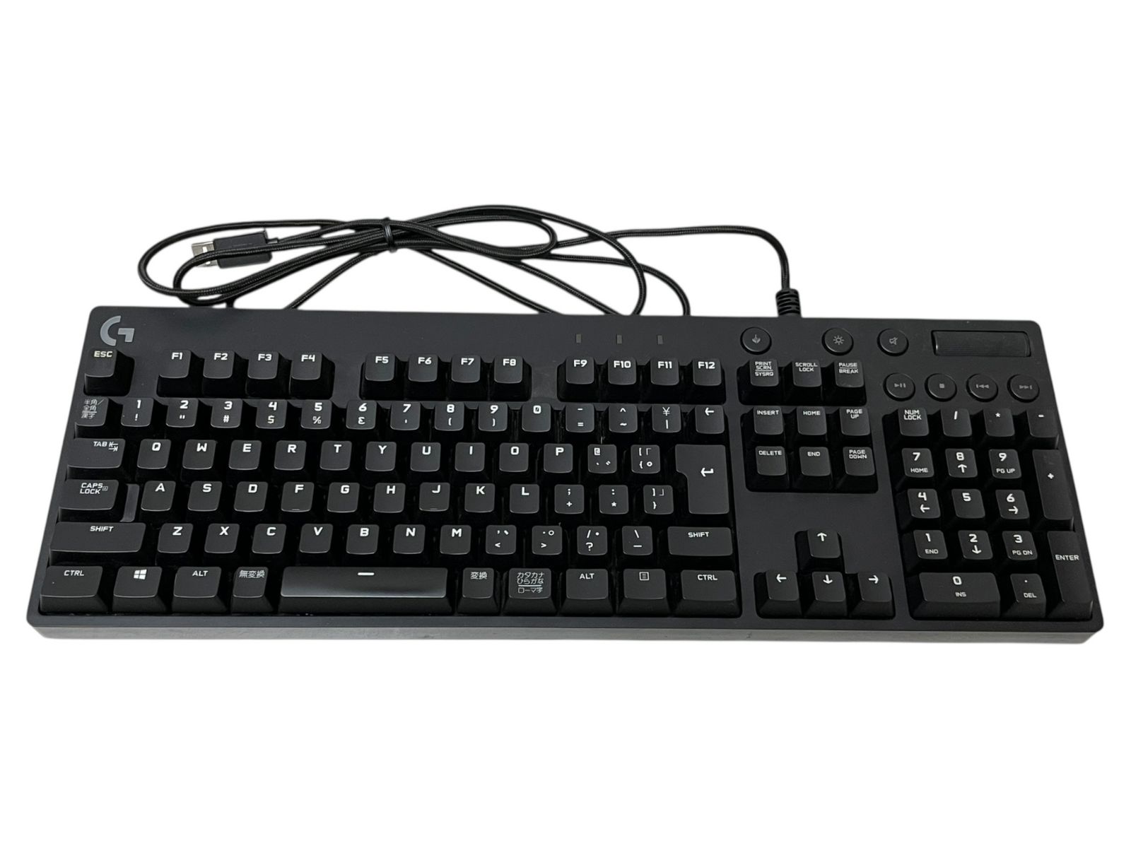 キーボード ロジクール製品 G610 LOGICOOL ロジクール G610 バック