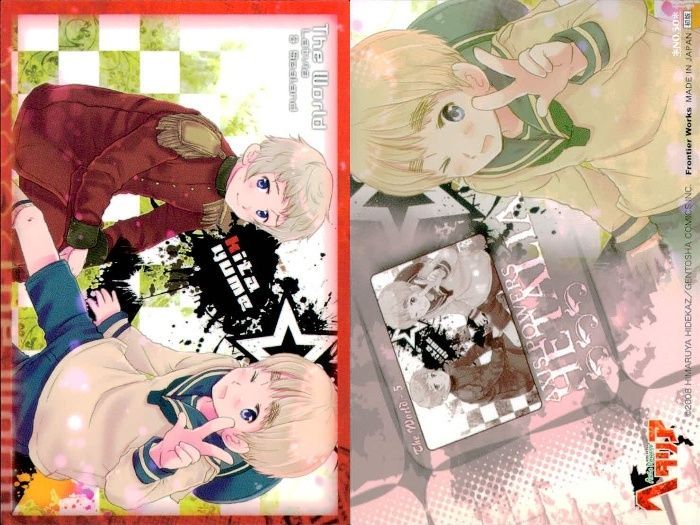 ux27 カード ヘタリア まとめ No 48 49 50 45 フロンティアワークス