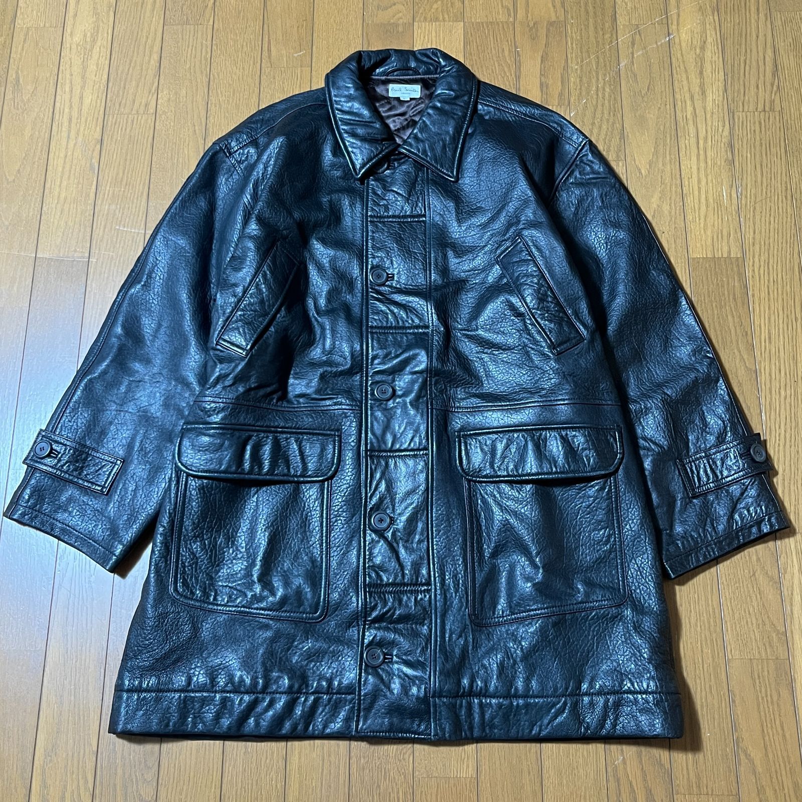 訳あり】Paul Smith LONDON レザーコート 羊革 L サイズ - warakome