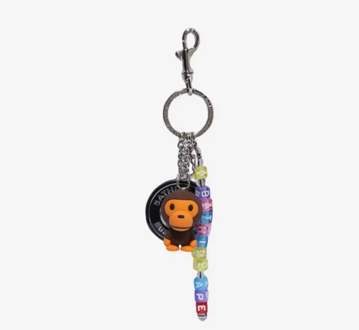 |純正 A BATHING APE アベイシングエイプ マルチ キーリング