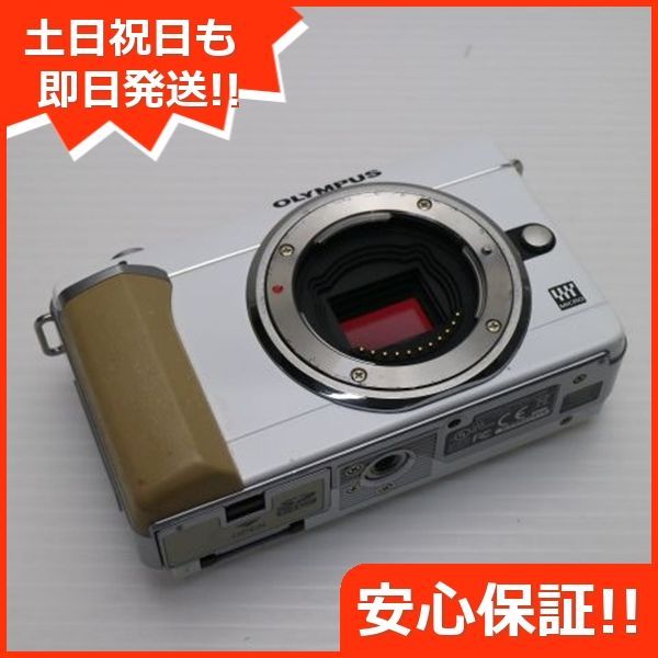 美品 E-PL1 ホワイト ボディ 即日発送 OLYMPUS デジタル一眼 本体 土日祝発送OK 05000