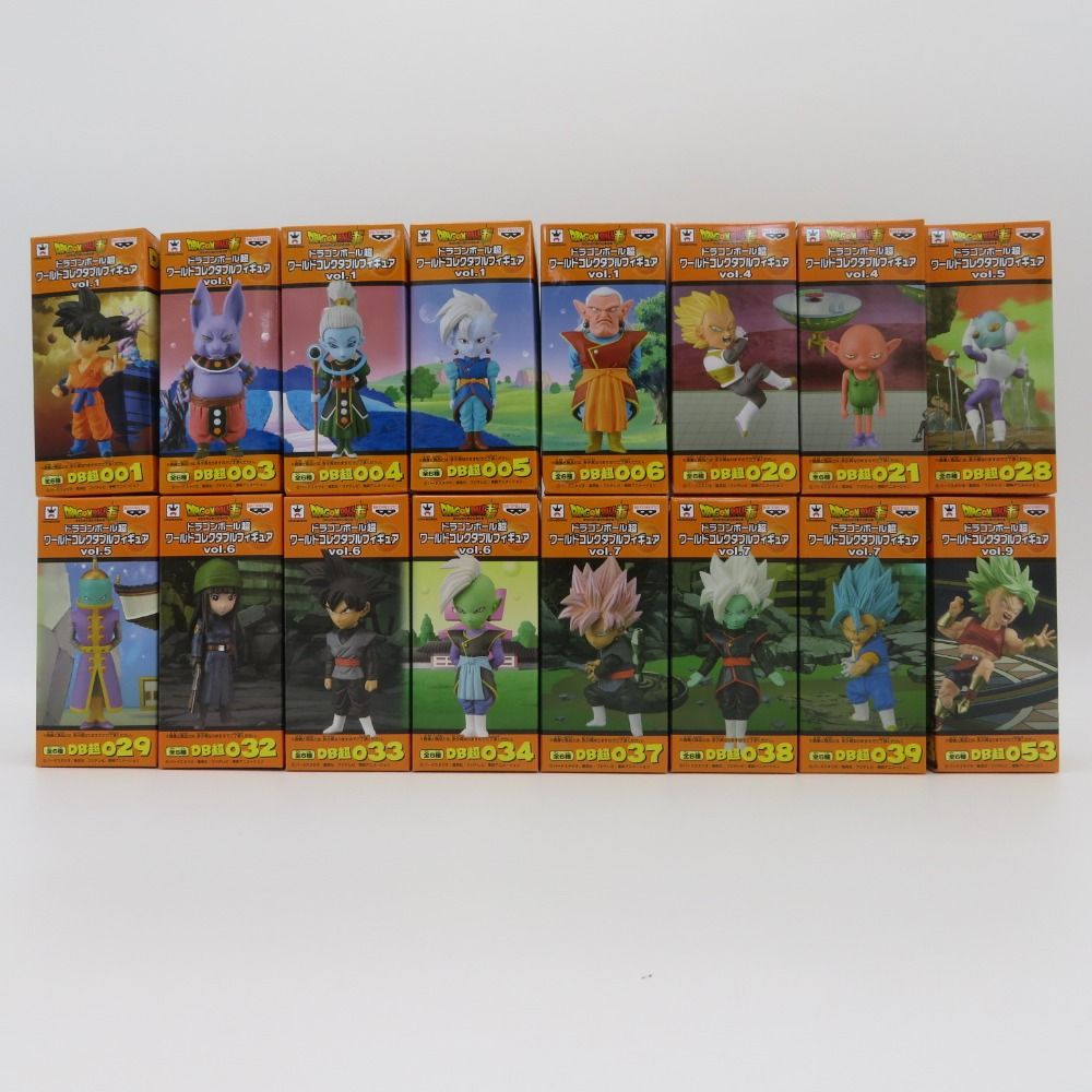 ドラゴンボール超ワールドコレクタブルフィギュア　vol.1〜vol.5 30体 ドラゴンボール超ワールドコレクタブルフィギュア vol.1〜vol.5 30体