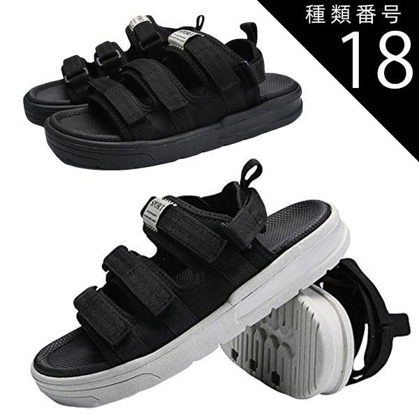 種類18：ホワイト/26.5cm メンズ サンダル スポーツサンダル スポサン 厚底 おしゃれレジャー 春 夏 2WAY