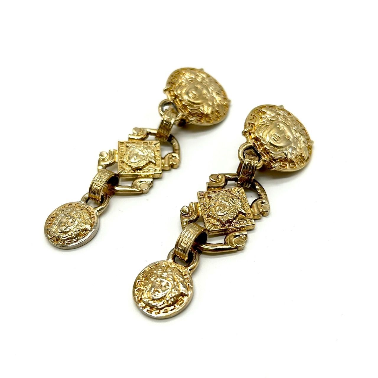 ヴィンテージ☆GIANNI VERSACE ジャンニ ヴェルサーチ イヤリング 
