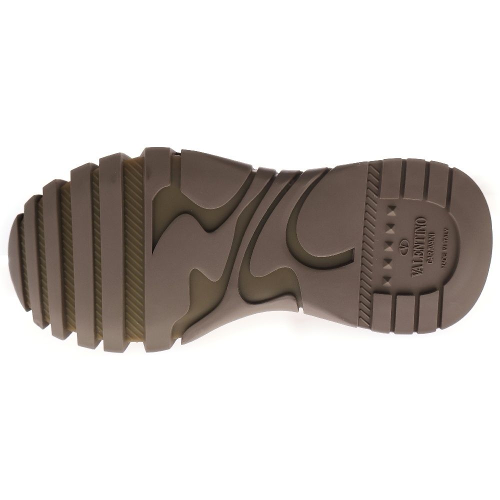 VALENTINO (ヴァレンチノ) ロックスタッズ カモフラ スウェード レザー  