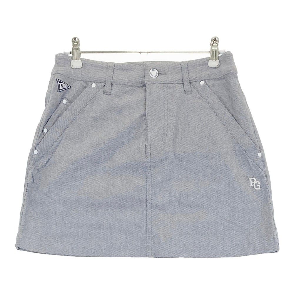 PEARLY GATES パーリーゲイツロゴ刺繍 ストレッチスカートサイズ00 Peロゴ柄刺繍スカート | PEARLY GATES（パーリーゲイツ