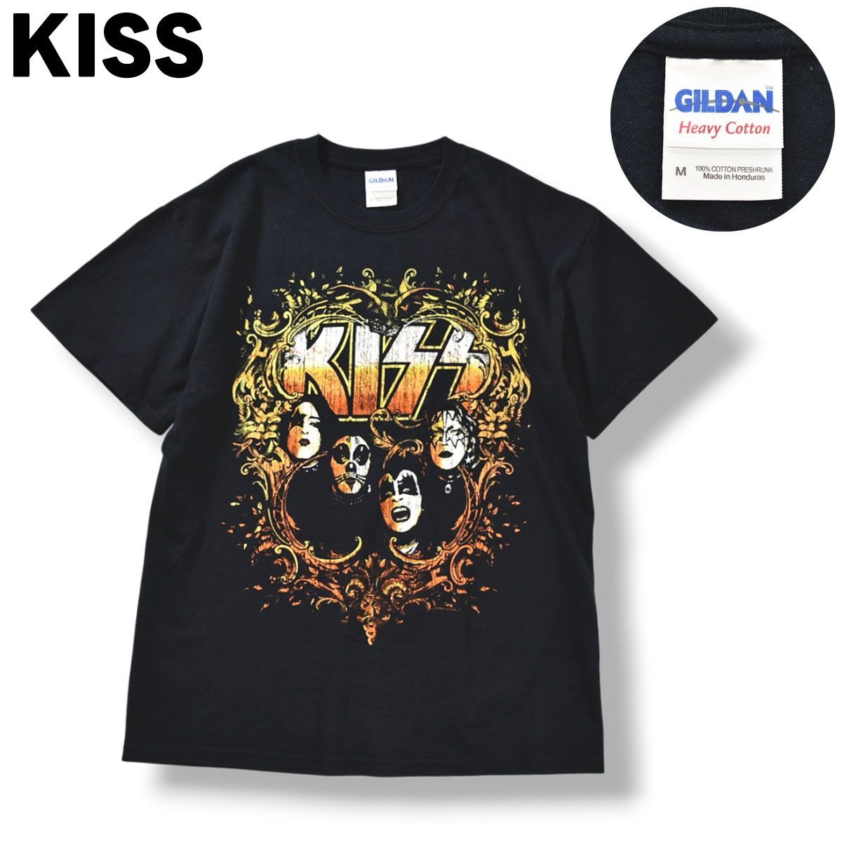 キッス KISS Tシャツ GILDAN KISS/キッス】2012年ツアーTシャツ•バンドTシャツ ギルダン