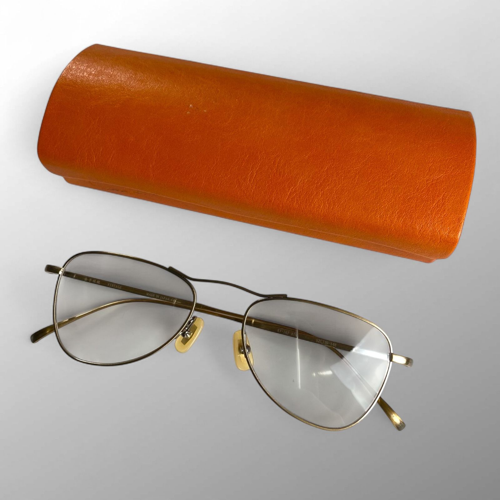 美品】 金子眼鏡 VINTAGEライン / ティアドロップ型ハイブリッジ