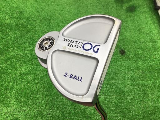オデッセイ WHITE HOT OG 2-BALL 32インチ レディース ブルー パター PT STROKE LAB フレックスその他 女性用 右利き 右用 Cランク ゴルフクラブ