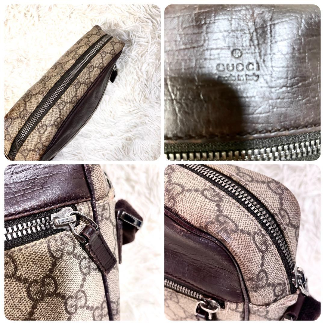 グッチ GUCCI ショルダーバッグ PVC 114291 斜め掛け レディース