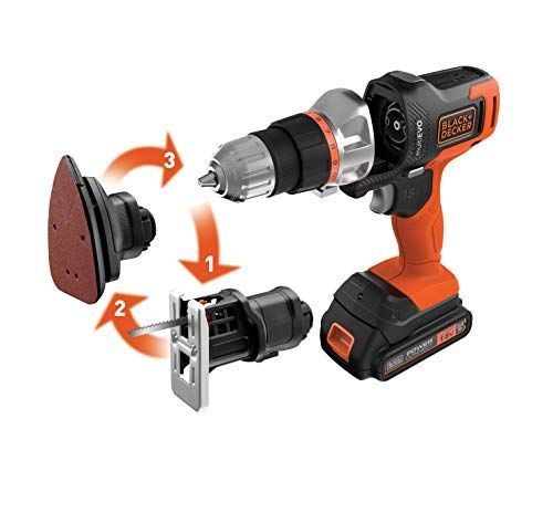 ブラックアンドデッカー BLACK*DECKER コードレス マルチツール 3