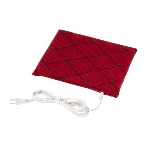 ソフトあんか 広電(KODEN) 電気あんか ソフト 26cm×32cm×3cm 赤グレンチェック レトロ 省エネ コンパクト VWF152H-AC