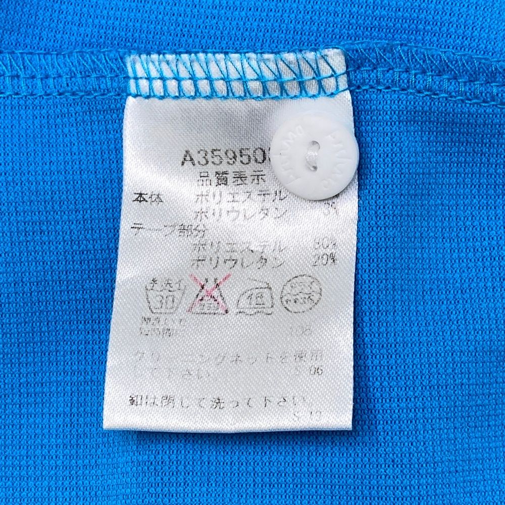 サイズ：38 ARCHIVIO アルチビオ ノースリーブ ポロシャツ ブルー系
