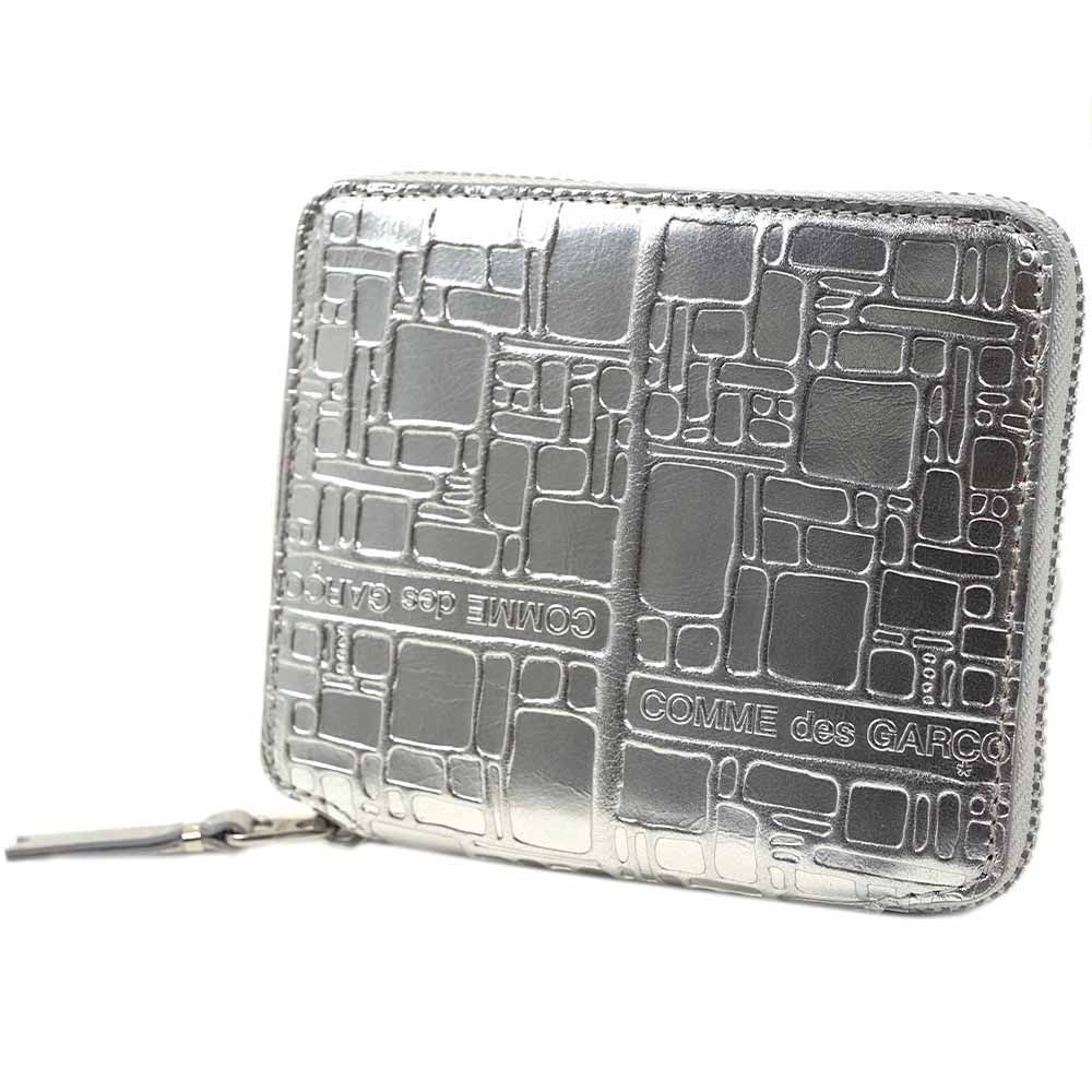 コムデギャルソン 二つ折り財布 SA2100MI SILVER COMME des GARCONS（コムデギャルソン） 【並行輸入品