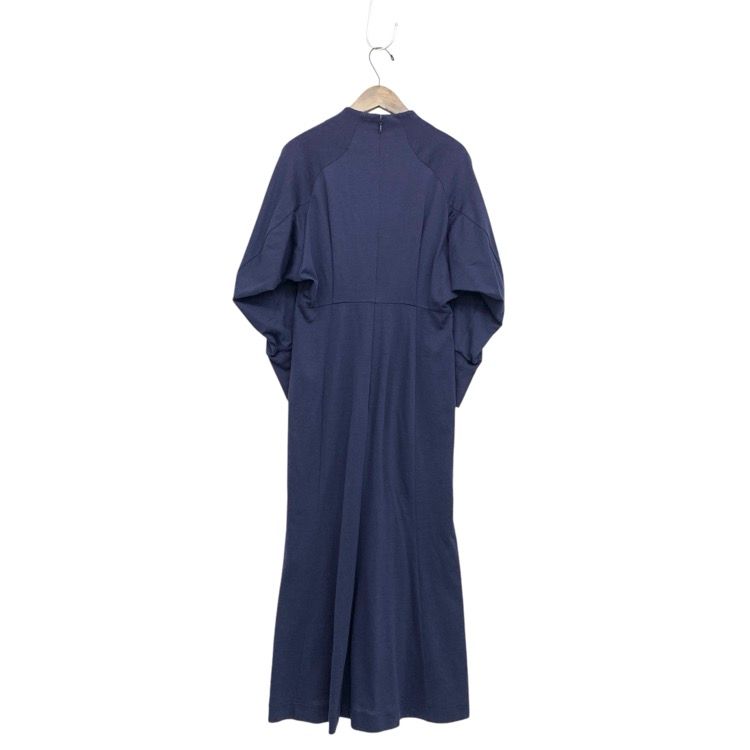 Mame Kurogouchi マメクロゴウチ V-Neck Classic Cotton Dress