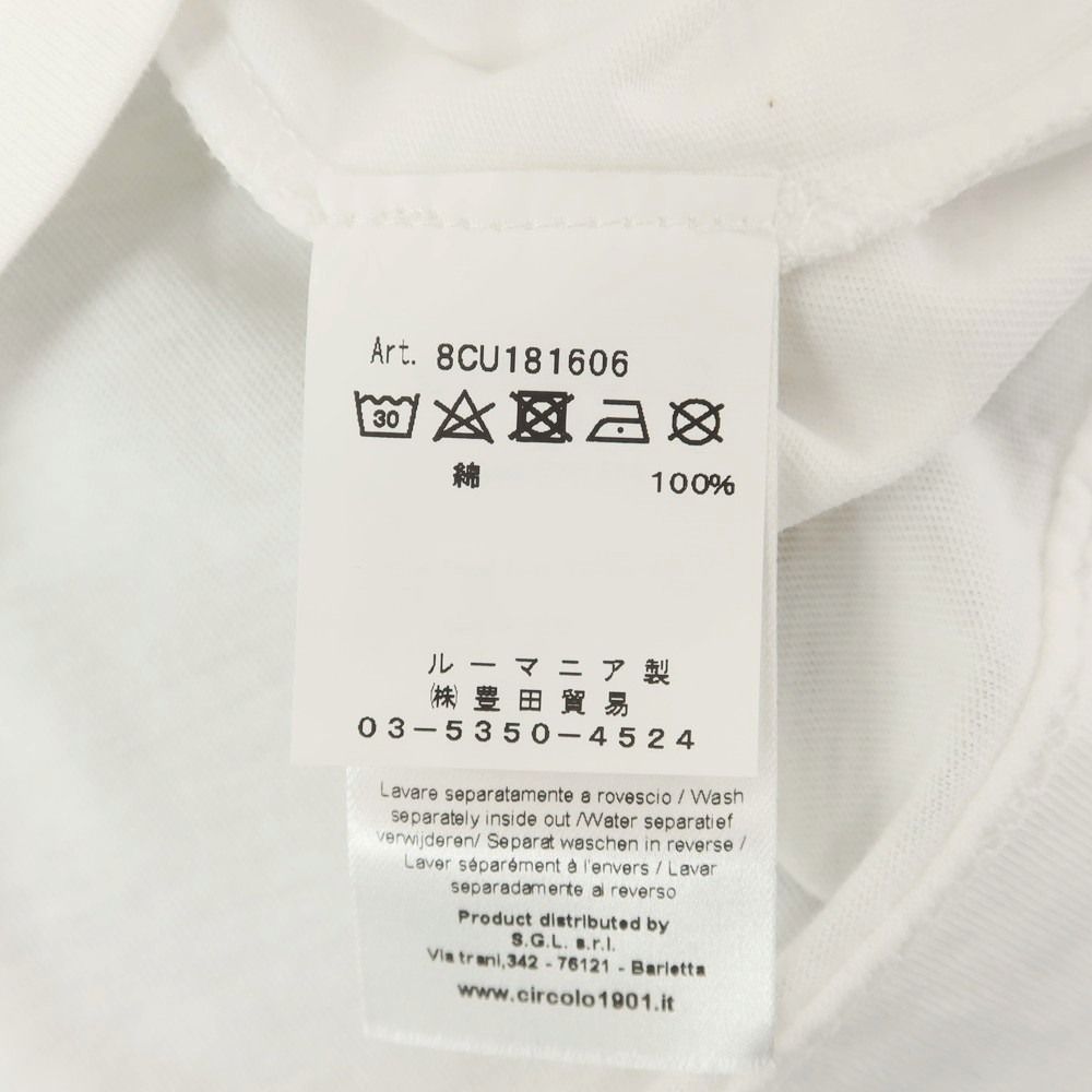 中古】【未使用】チルコロ1901 CIRCOLO 1901 コットン ヘンリー 中古】【未使用】チルコロ1901 CIRCOLO 1901 コットン ヘンリー