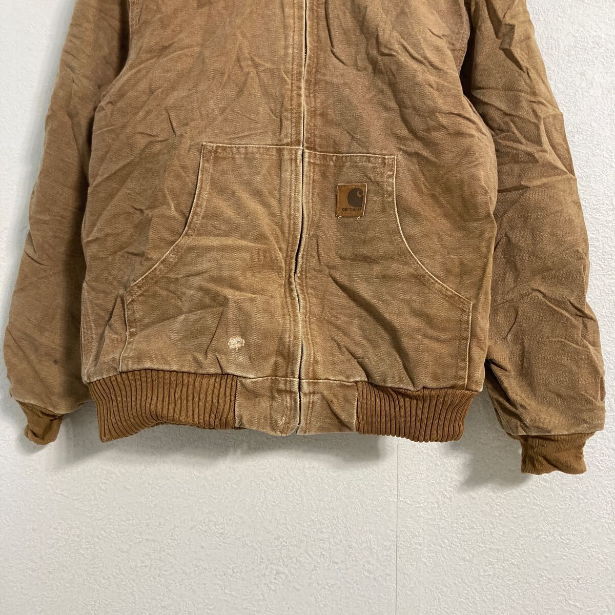 【Kids】Carhartt アクティブパーカー　ブラウン CARHARTT KIDS カーハートキッズ アクティブジャケット CANVAS