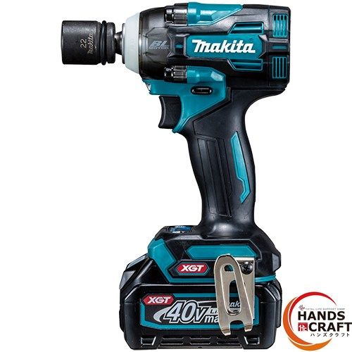 ♥品 マキタ makita 40Vmax 充電式インパクトレンチ TW004GRDX バッテリBL4025×2本 充電器DC40RA ケース ソケット別売 純正
