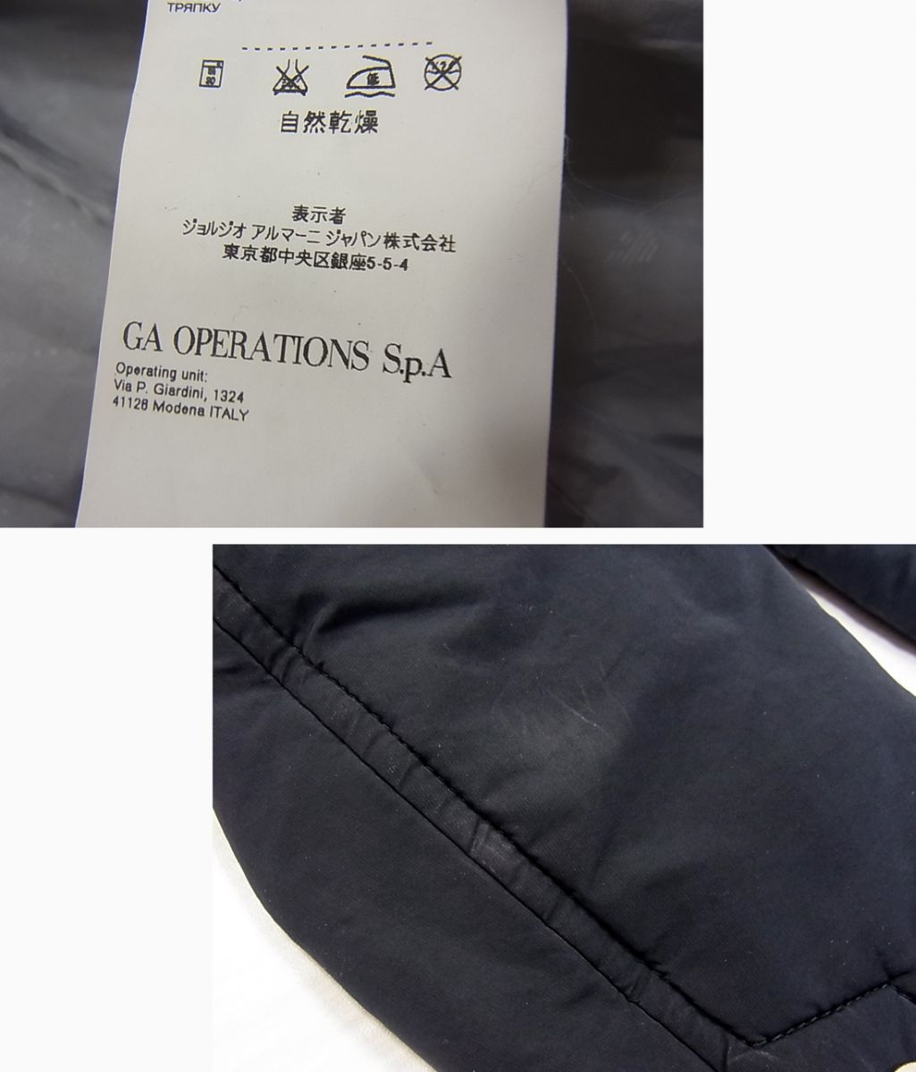 アルマーニジュニア コート ネイビー 10A (140相当) 楽天市場】[m] アルマーニジュニア armani junior アウトレット