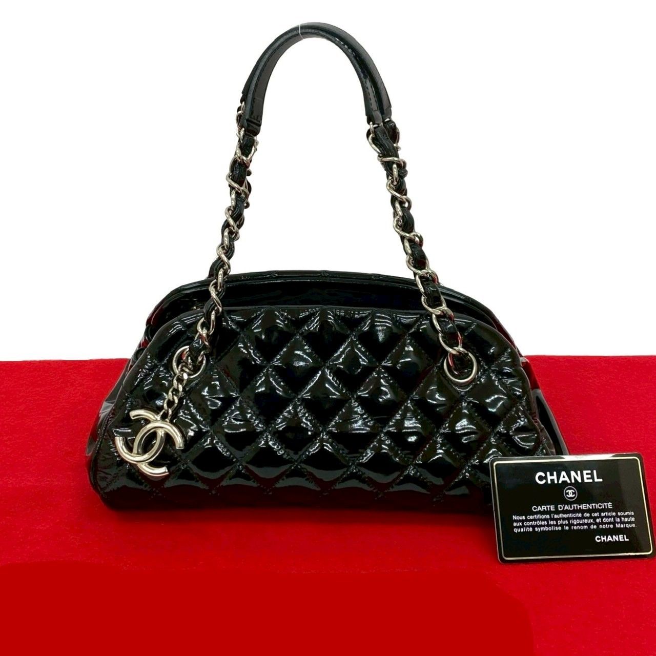 極 美品 カード シール有 14番台 CHANEL シャネル マドモアゼル 