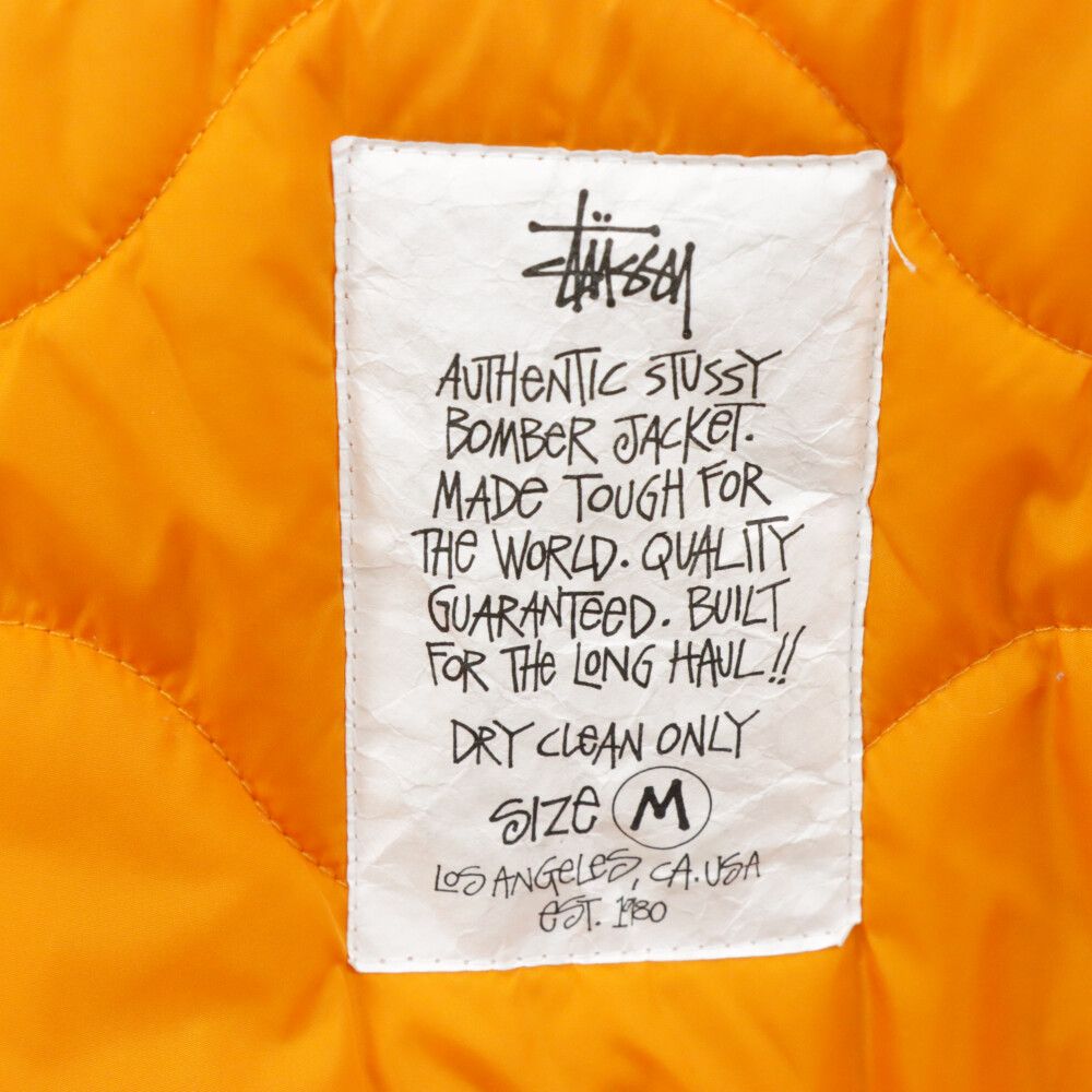 STUSSY (ステューシー) 24SS Built Reversible Bomber Jacket
