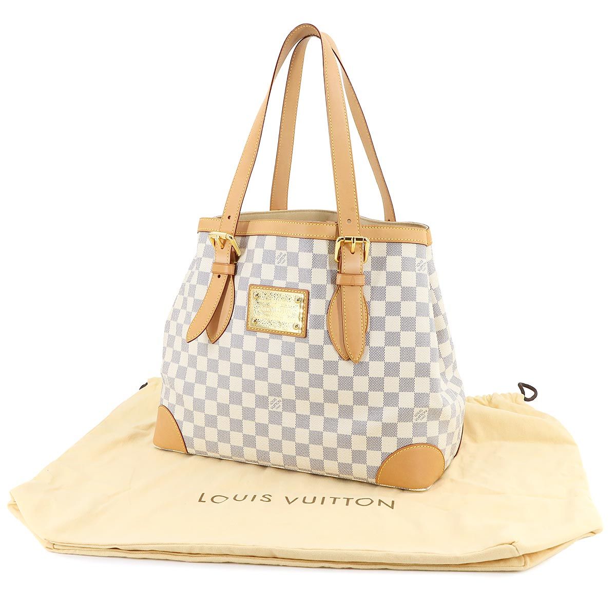ルイ ヴィトン LOUIS VUITTON ダミエ アズール ハムステッド MM トート