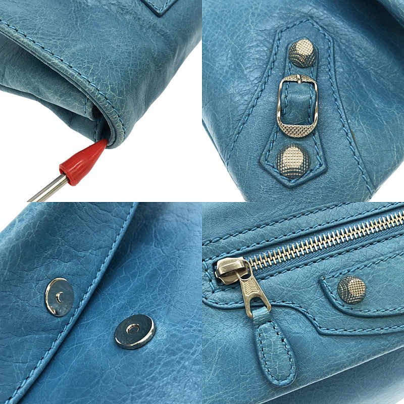 BALENCIAGA / バレンシアガ | レザー ジャイアント エンベロープ