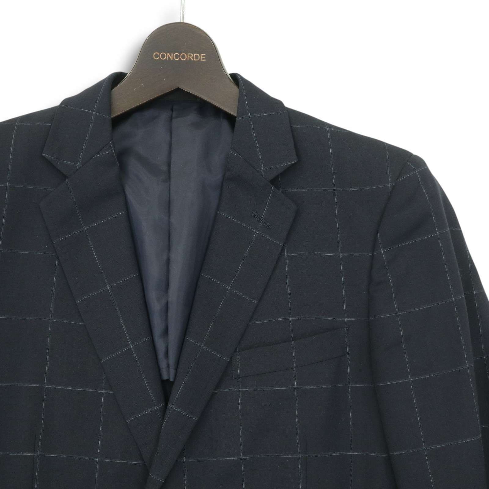 TAKA:Q タカキュー 春夏 背抜き SLIM FIT☆ ウィンドウペン チェック 