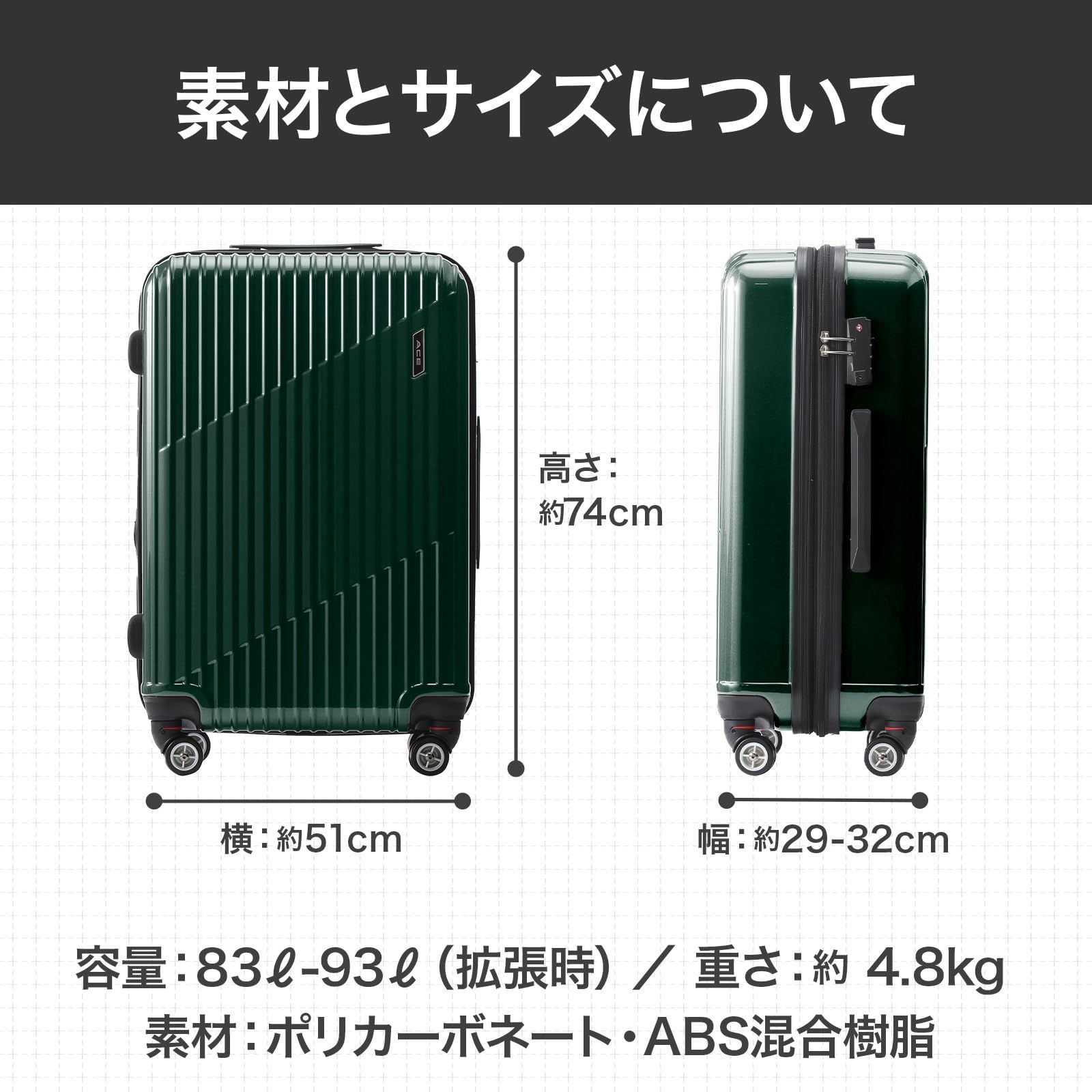 スーツケース エース