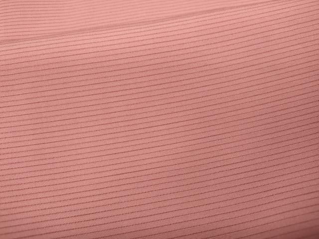 平和屋着物＊夏物 色無地 絽 紅梅色 正絹 逸品 CAAW3115ut