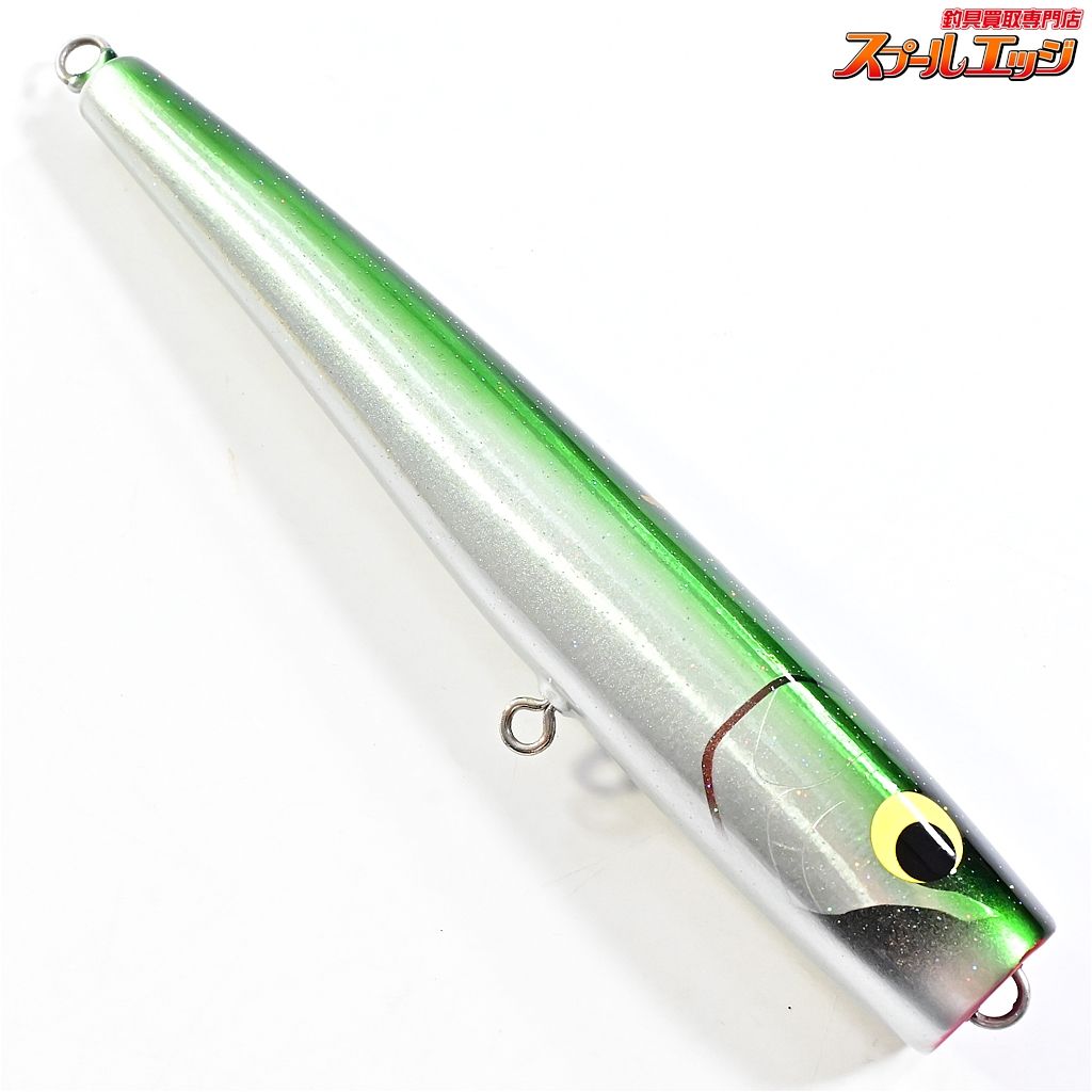WooDream Akiya POPPER 215 グリーンバックゴールドラメ ウッドリーム(WooDream) Akiya 200 グリーンバックラメ ☆天然