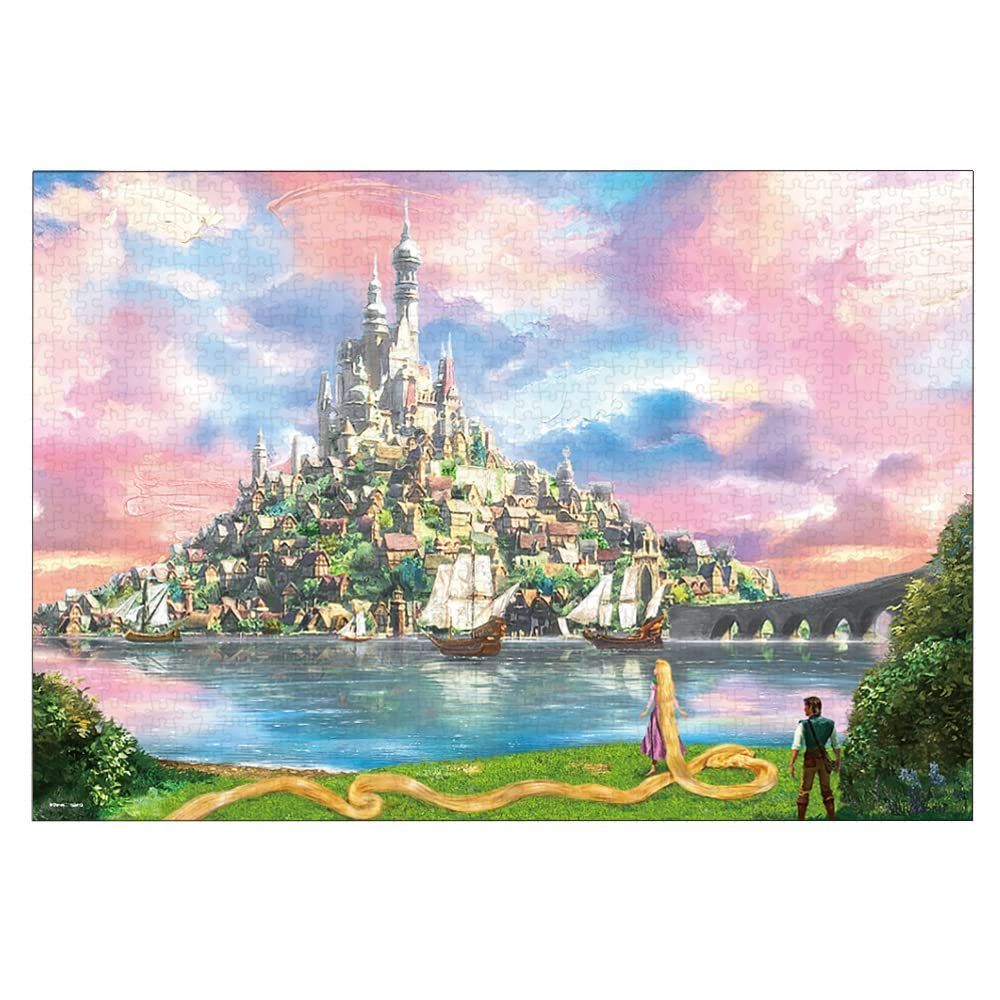 【特価セール】D1000-851 (51×73.5cm) 憧れの王国へ(ラプンツェル) ディズニー ジグソーパズル 1000ピース テンヨー(Tenyo)