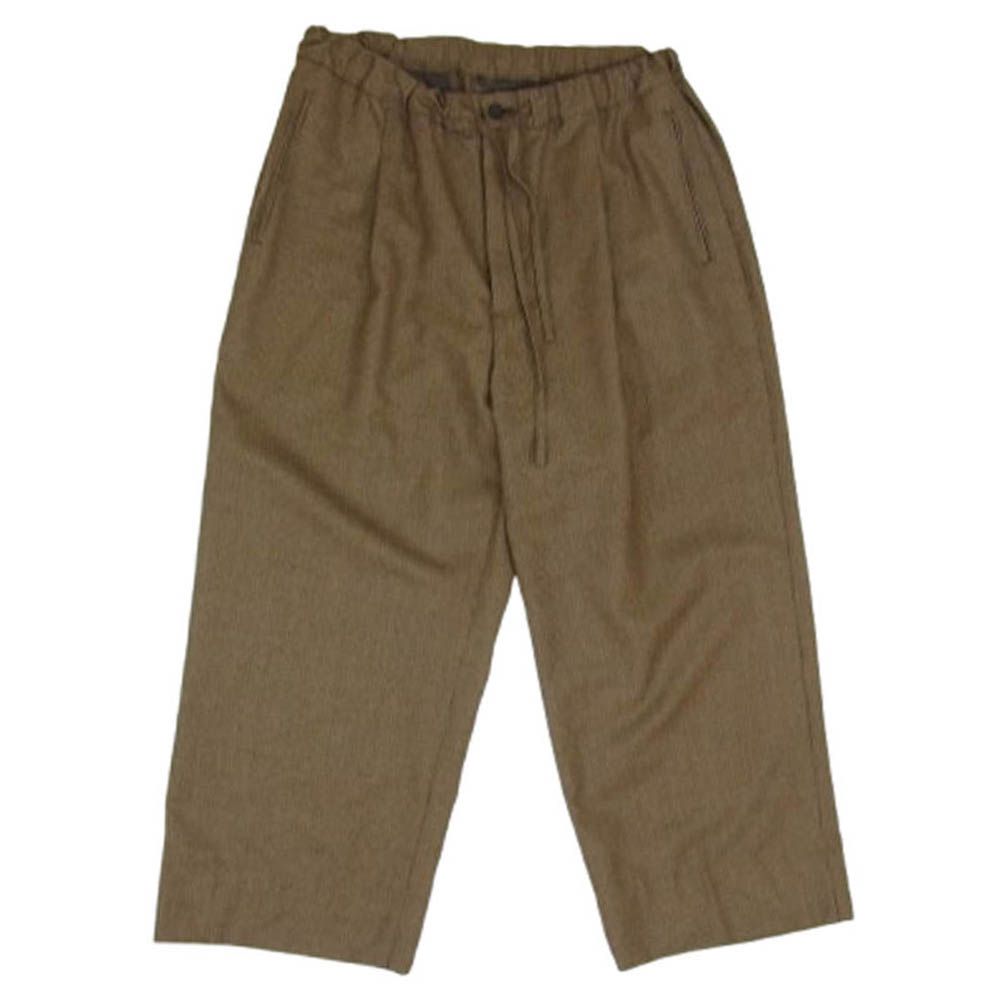 LA BOUCLE ラブ―クル 21-030-300-1036 EDIFICE イージー ワイドテーパード スラックス パンツ ブラウン系 2