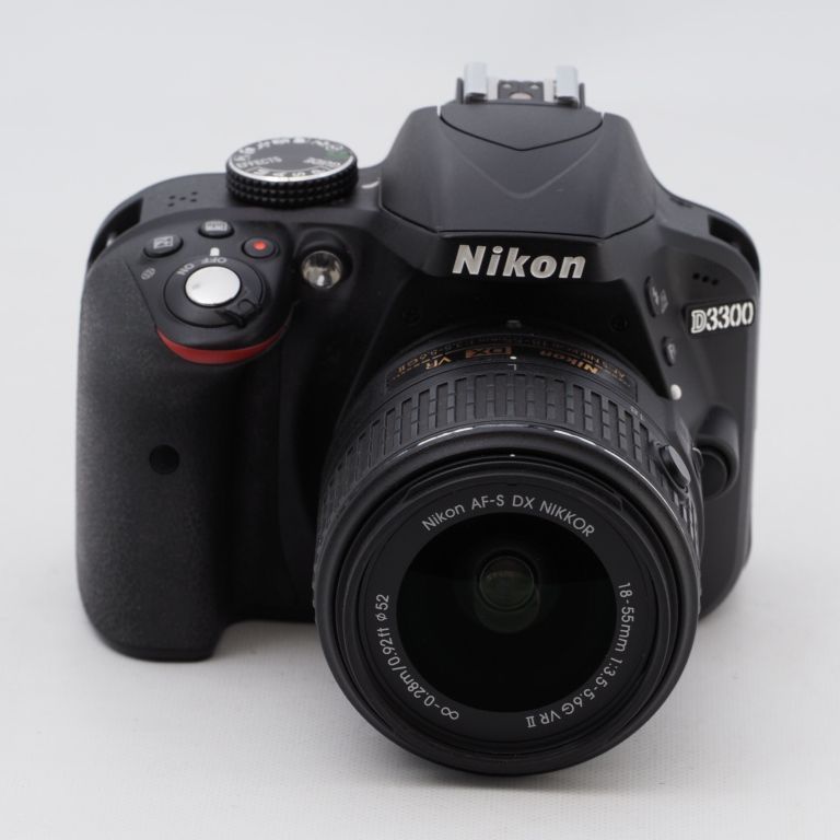Nikon デジタル一眼レフカメラ D3300 18-55 VR IIレンズキット ブラック D3300LKBK - 5