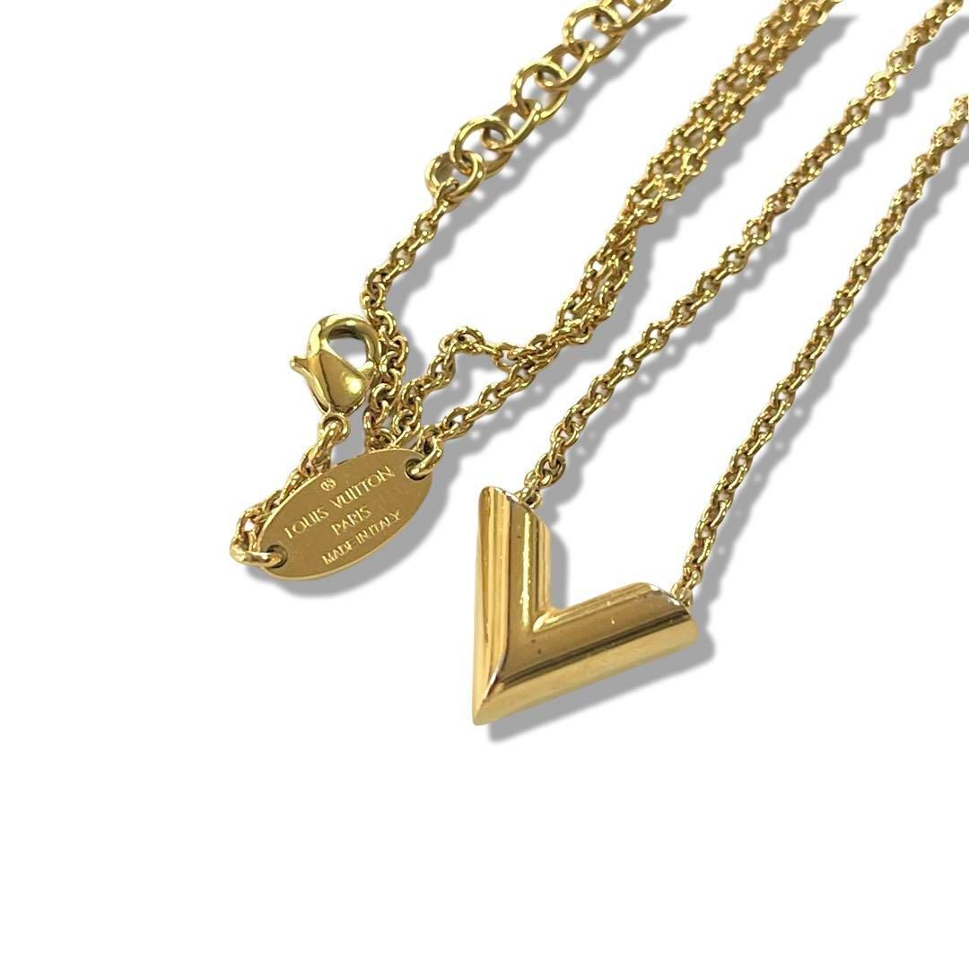 正規品 LOUIS VUITTON ルイヴィトン エセンシャルV ネックレス M61083  