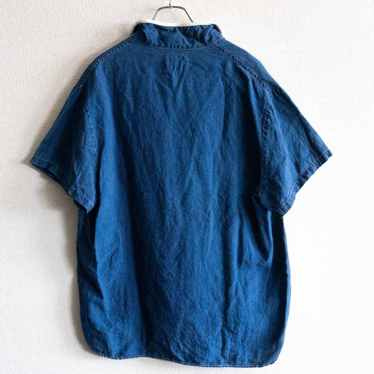 美品】 PORTER CLASSIC 【インディゴ リネン プルオーバー