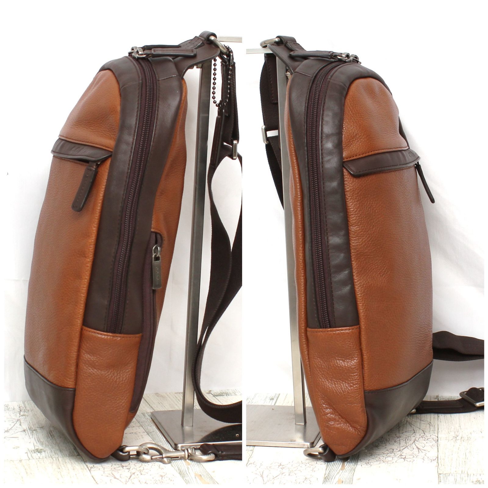 極美品 コーチ COACH ボディーバッグ ボディバッグ ショルダー